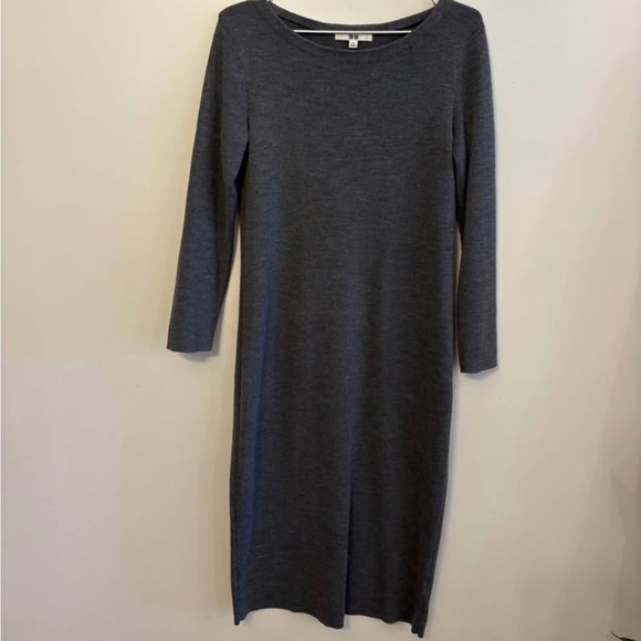 Uniqlo Wool Blend Grey Sweater Dress |EUC| |Size S| - Picture 2 of 2